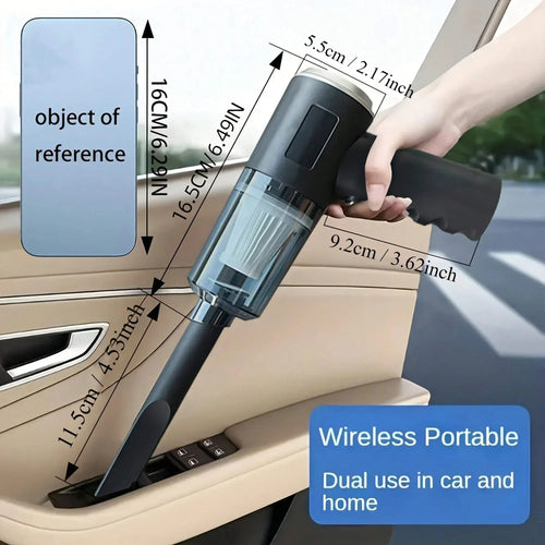 Azylo 120W High-Power Wireless Handheld Car Vacuum
