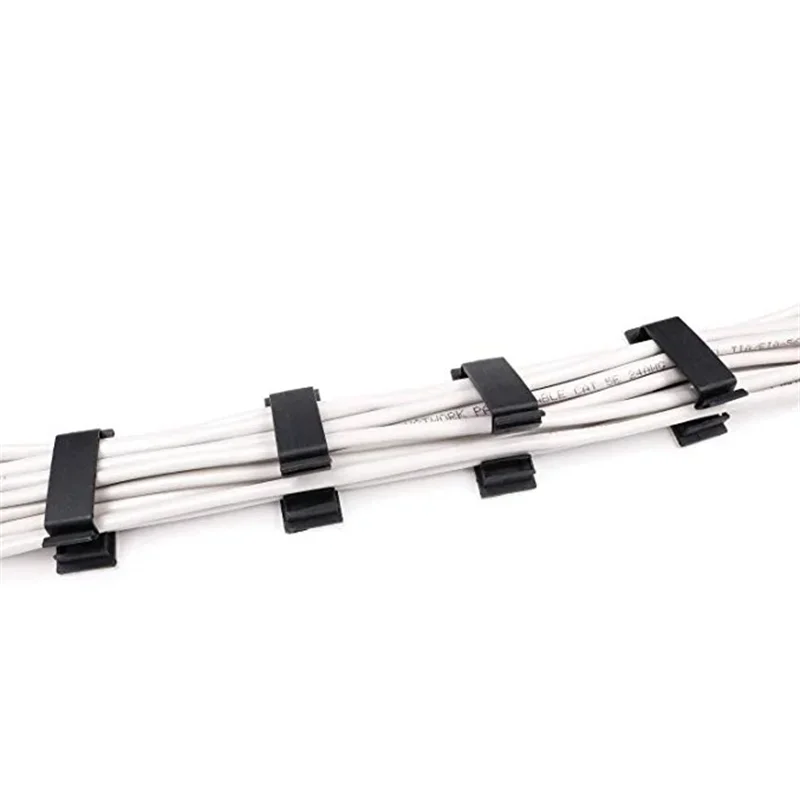Azylo Self-Adhesive Cable Fixing Clips & Wire Organizer Buckles