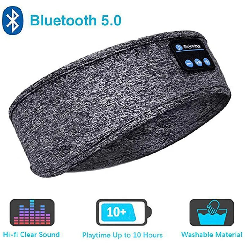 Azylo Classic Ultra-Soft Wireless Sleep Headband & Music Eye Mask