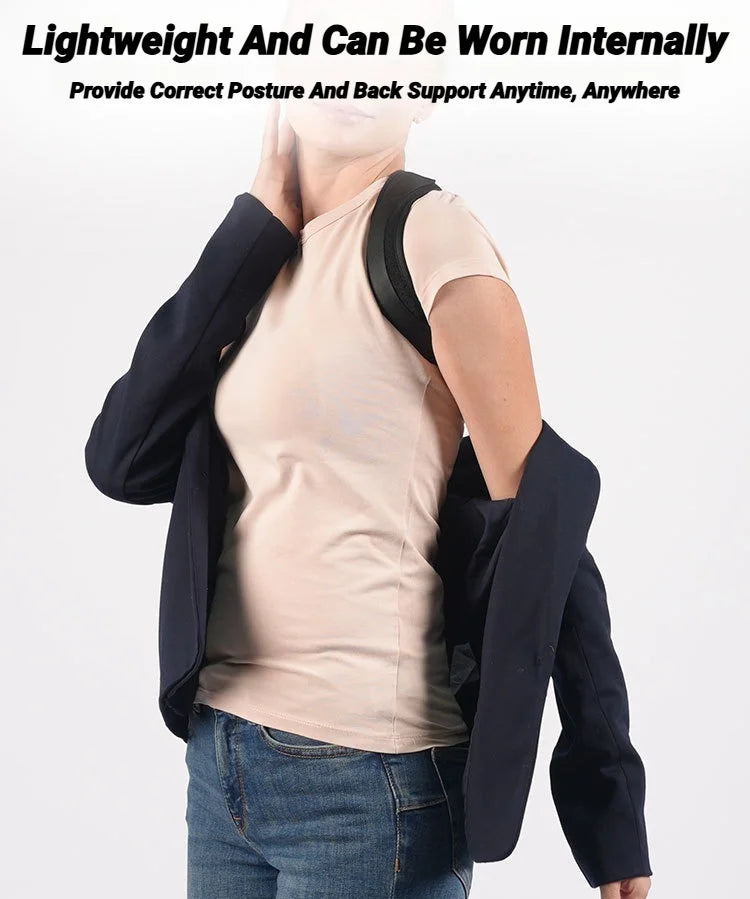 Azylo Adjustable Breathable Back Posture Corrector & Shoulder Support Belt