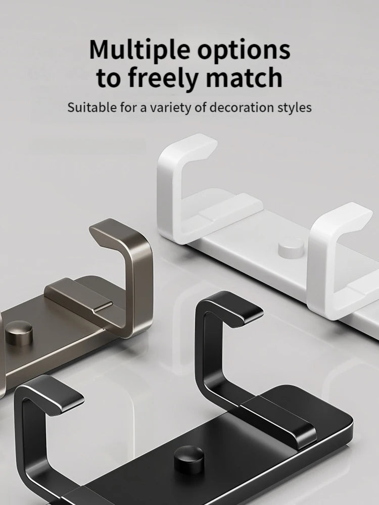 Azylo Heavy-Duty Aluminum Alloy Wall-Mounted Coat & Robe Hook