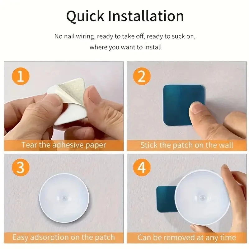 Azylo Smart Round Motion Sensor LED Night Light