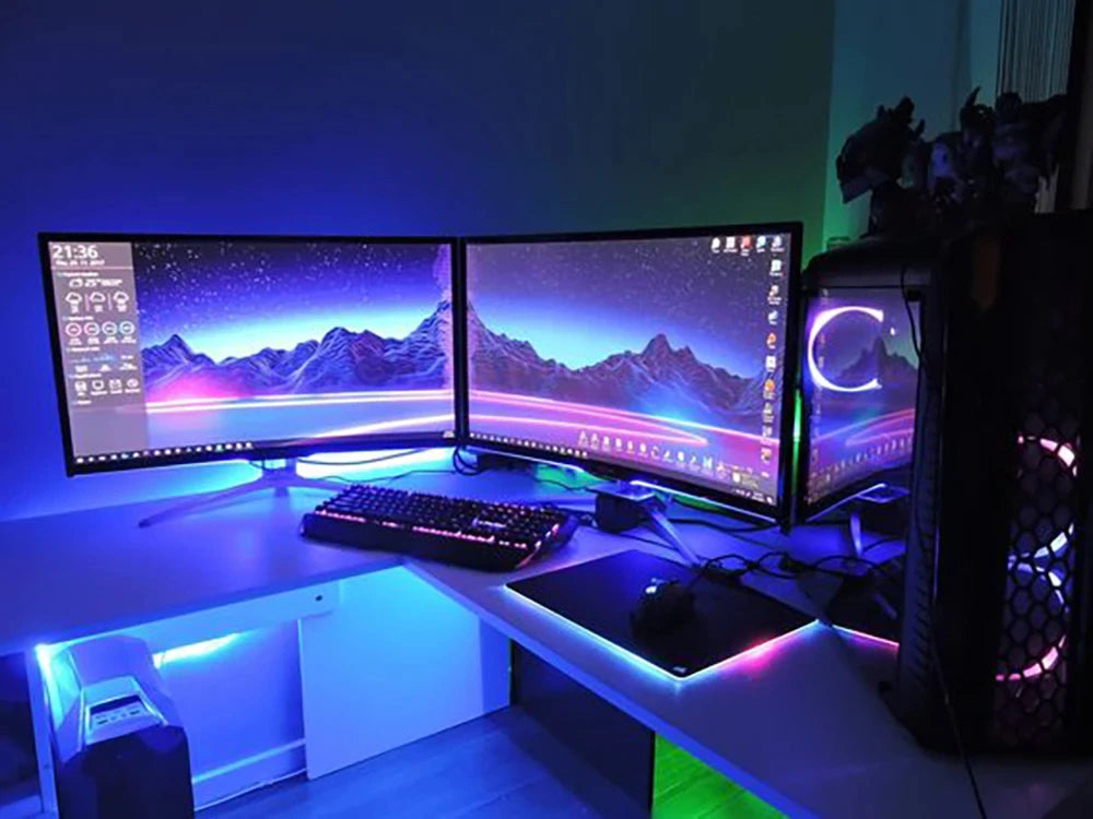 Azylo Smart Bluetooth RGB LED Strip Lights (5M / App Control)