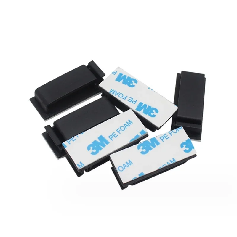 Azylo Self-Adhesive Cable Fixing Clips & Wire Organizer Buckles