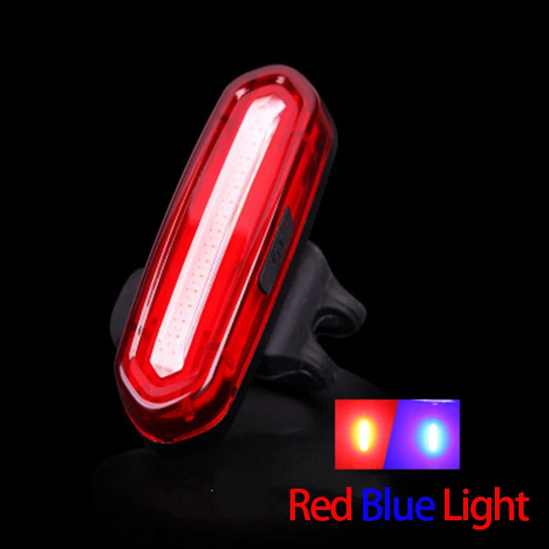 Azylo Ultra-Bright USB Rechargeable LED Bike Tail Light (Multi-Mode Safety Lamp)