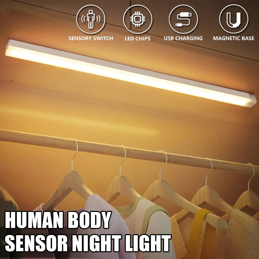 Azylo 3-Color Smart Motion Sensor LED Night Light (Type-C Rechargeable)