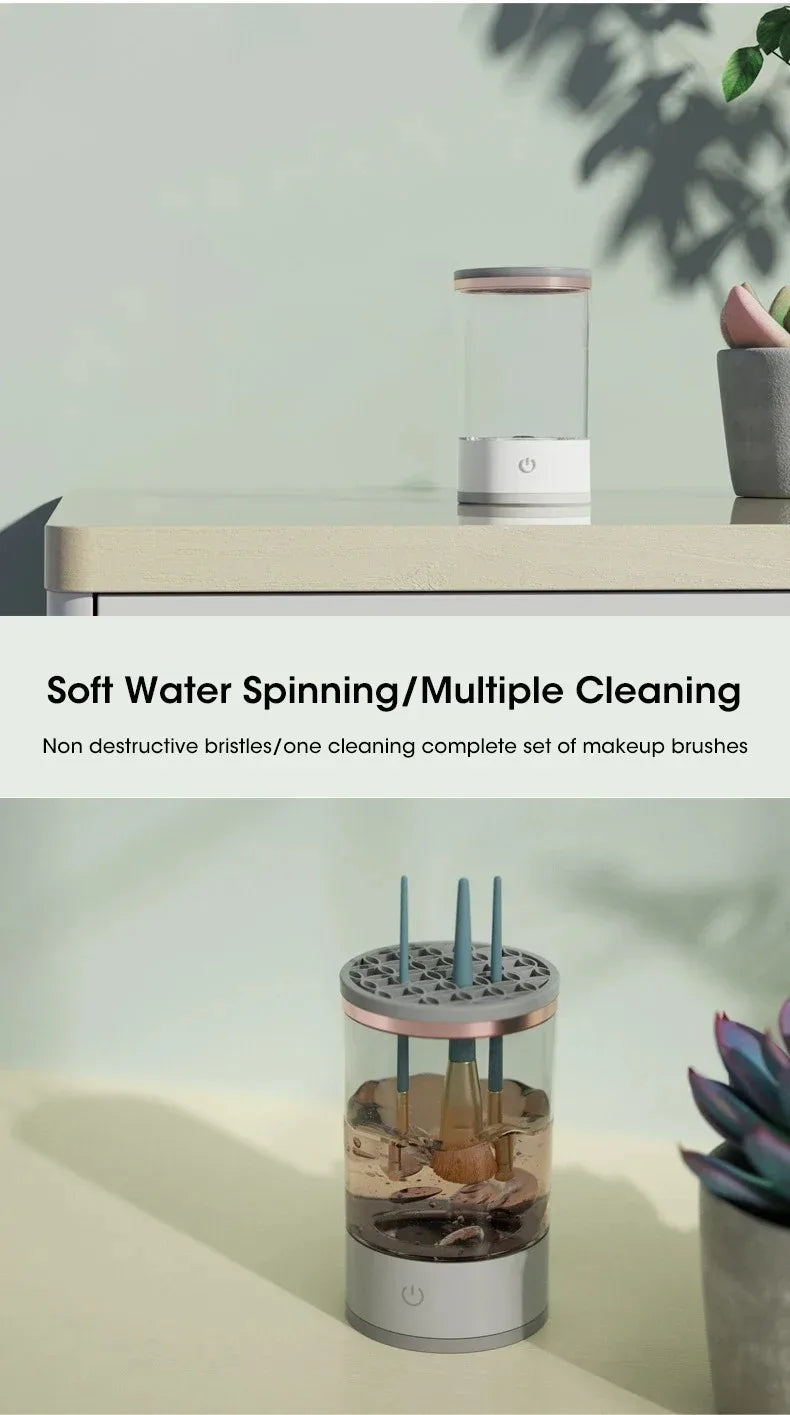 Azylo Smart Electric Automatic Makeup Brush Cleaner & Dryer