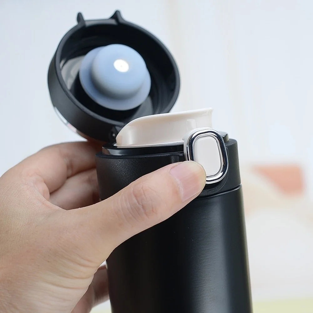 Azylo Smart LED Temperature Display Thermos & Travel Mug (400ml)