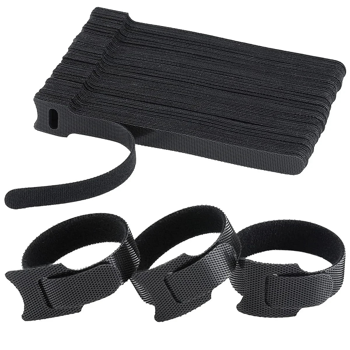 Azylo Reusable Nylon Cable Organizer & Management Tape Roll