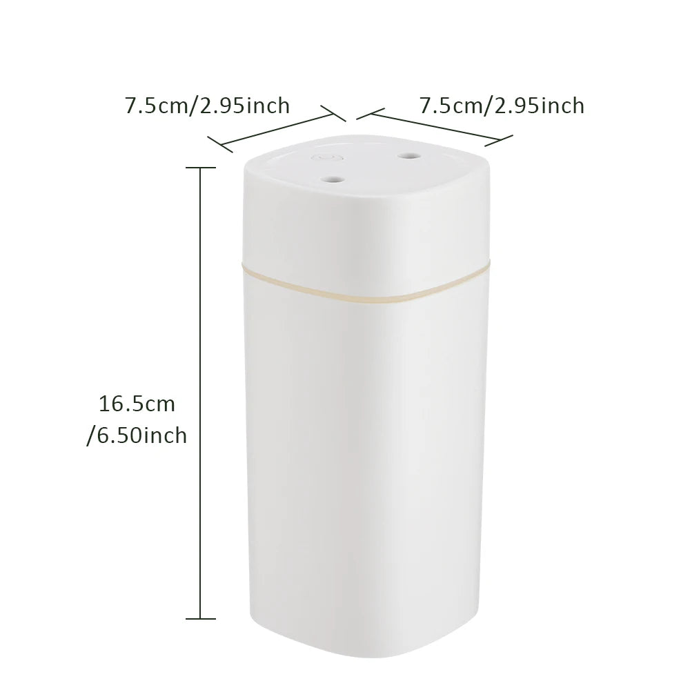 Azylo 600ml Dual-Port Smart Air Humidifier & Aroma Diffuser