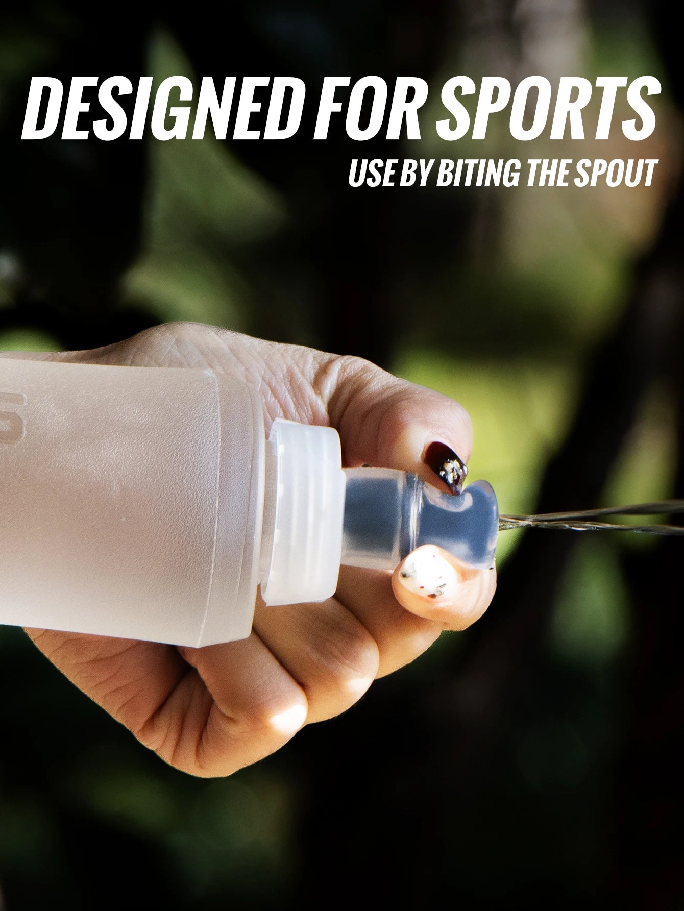 Azylo Ultra-Light TPU Collapsible Soft Flask (Running & Travel Water Bottle)