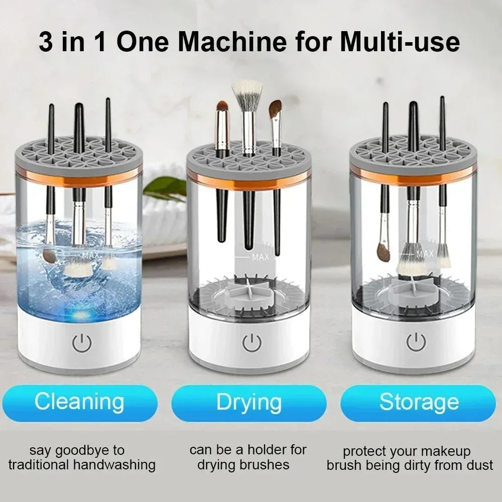 Azylo Smart Electric Automatic Makeup Brush Cleaner & Dryer