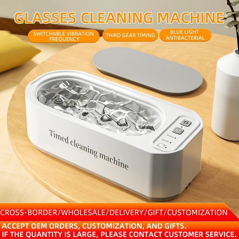 Azylo Pro 3-Gear High-Frequency Ultrasonic Cleaner Machine (45KHZ / 500ml)