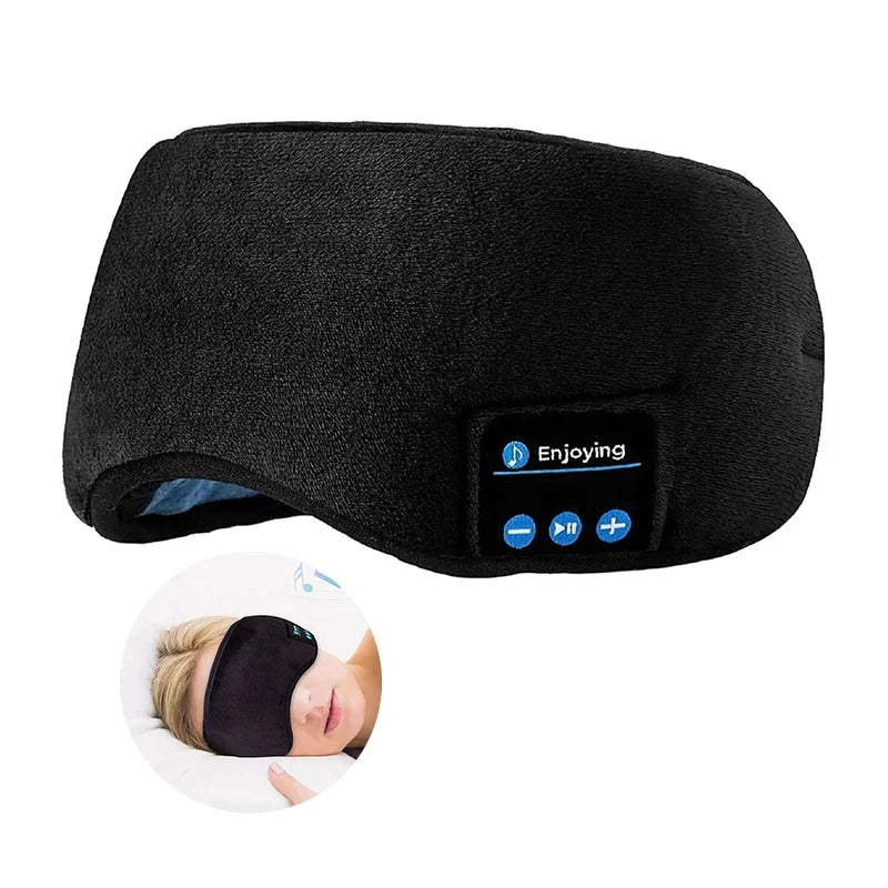 Azylo Smart 3D Ergonomic Blackout Sleep Mask & Bluetooth Headphones