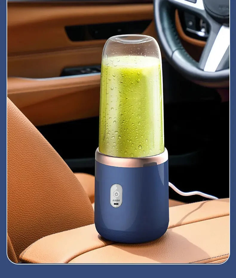 Azylo Portable 6-Blade Mini USB Juicer & Smoothie Blender