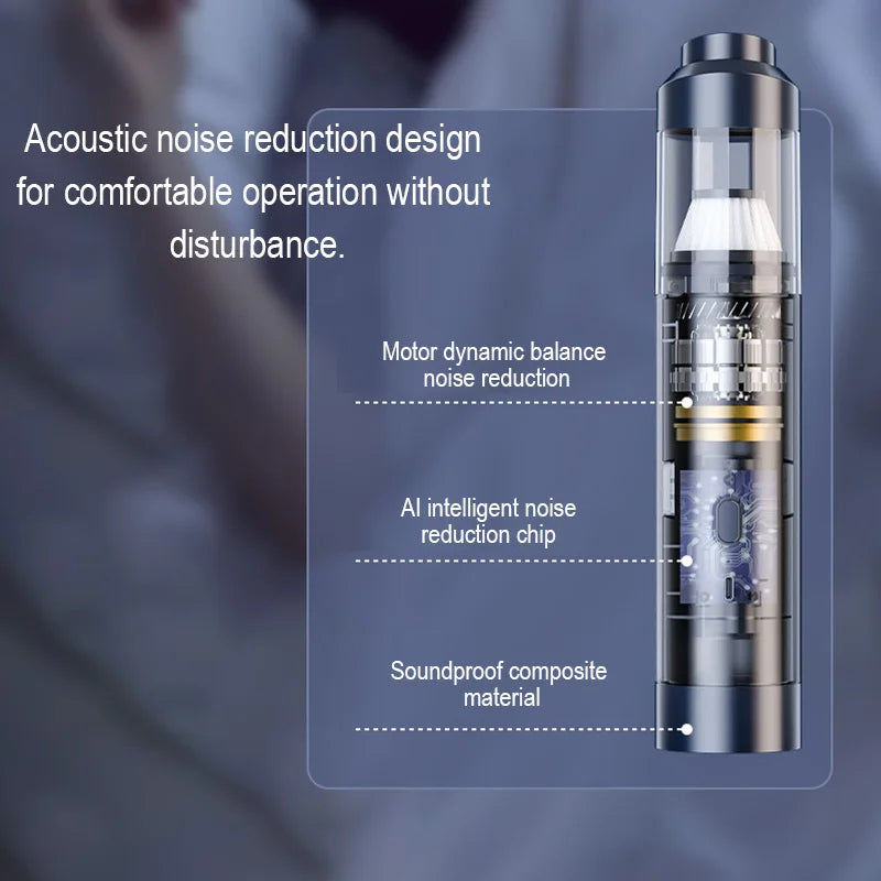 Azylo Portable Mini Handheld Wireless Car Vacuum Cleaner