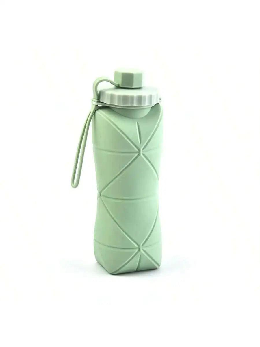 Azylo 600ml Large Collapsible Silicone Travel Cup (Foldable Portable Mug)