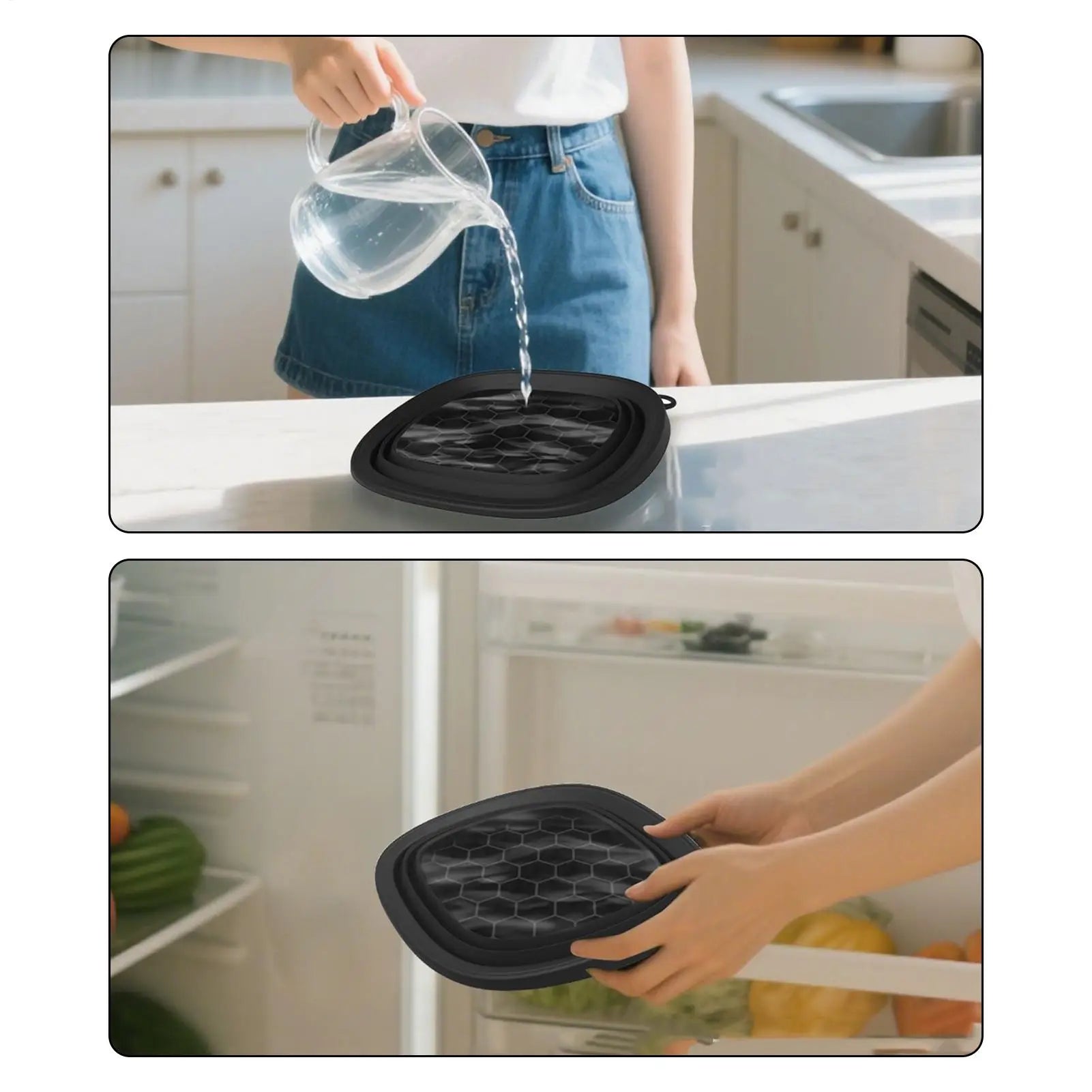 Azylo Foldable Silicone Ice Face Bowl & Facial Cold Plunge Basin