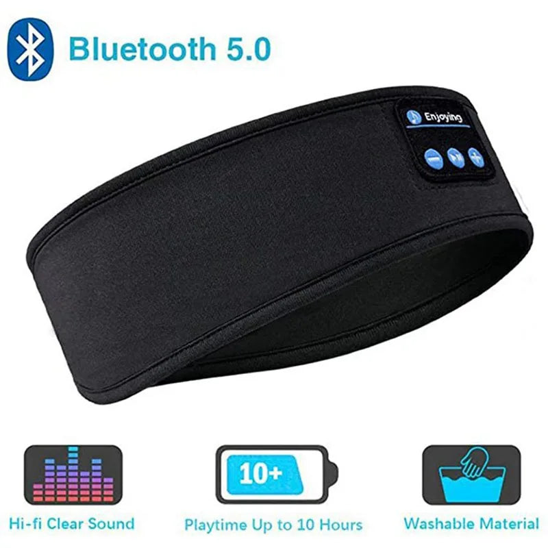 Azylo Classic Ultra-Soft Wireless Sleep Headband & Music Eye Mask