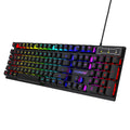 Azylo RGB Gaming Keyboard with Mechanical Feel (104 Keys)