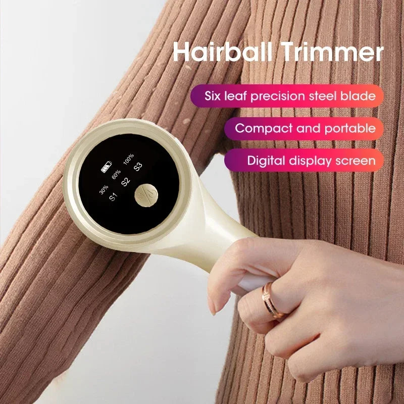 Azylo Electric Digital Lint Remover & Fabric Shaver