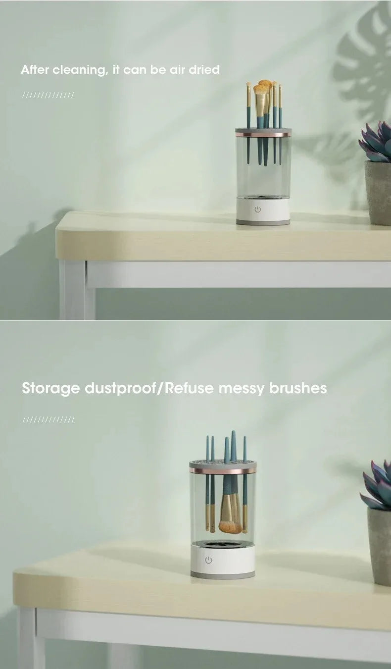 Azylo Smart Electric Automatic Makeup Brush Cleaner & Dryer