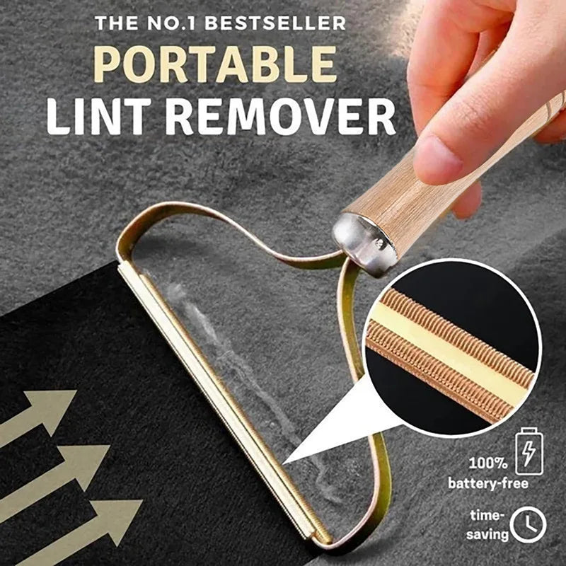 Azylo Portable Pet Hair & Lint Remover Brush