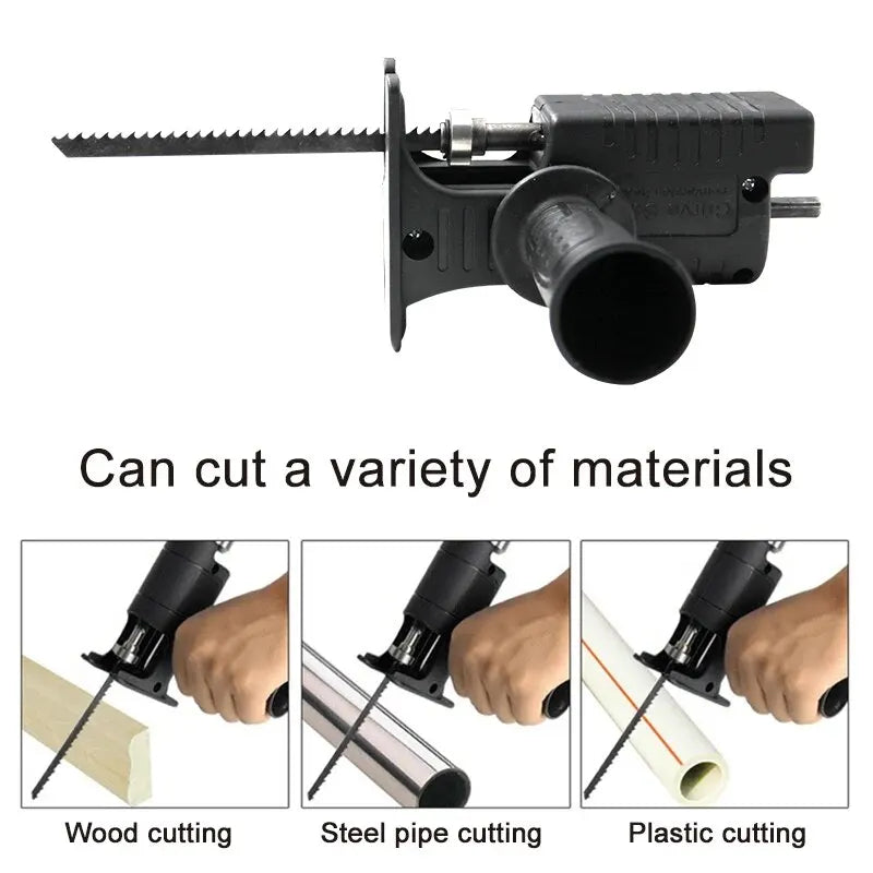 Azylo Electric Drill to Reciprocating Saw Converter Kit