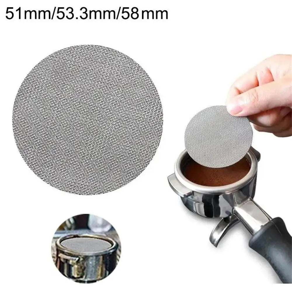 Azylo Universal Stainless Steel Espresso Puck Screen (Reusable Coffee Filter)