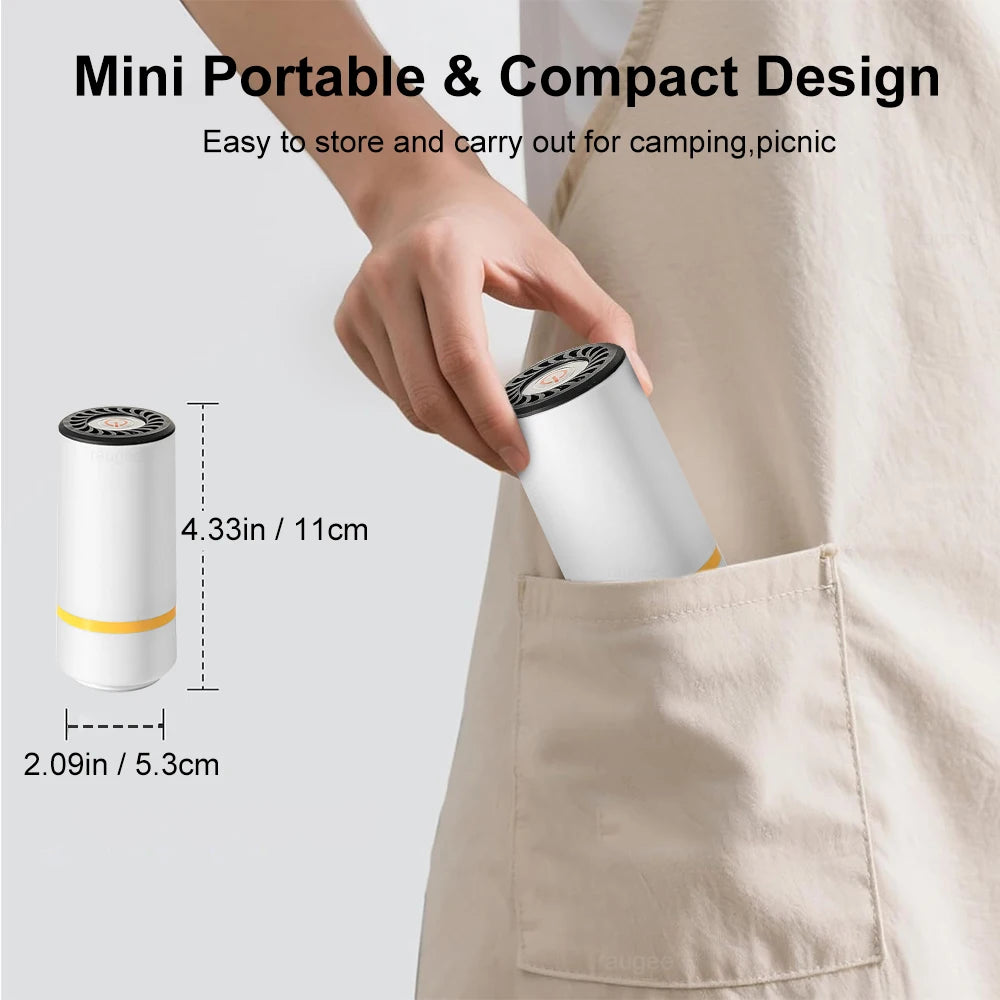 Azylo Mini Handheld Electric Vacuum Sealer & Air Pump