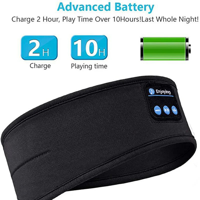 Azylo Classic Ultra-Soft Wireless Sleep Headband & Music Eye Mask
