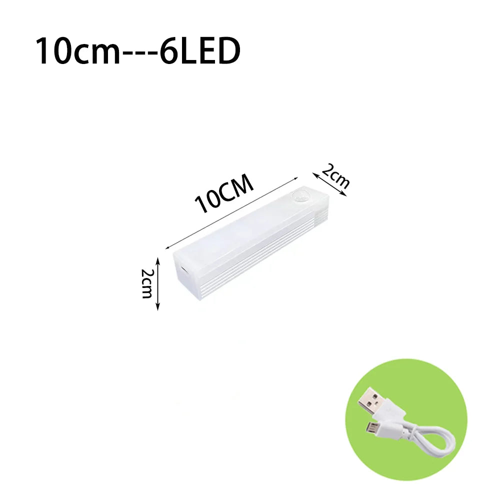 Azylo 3-Color Smart Motion Sensor LED Night Light (Type-C Rechargeable)