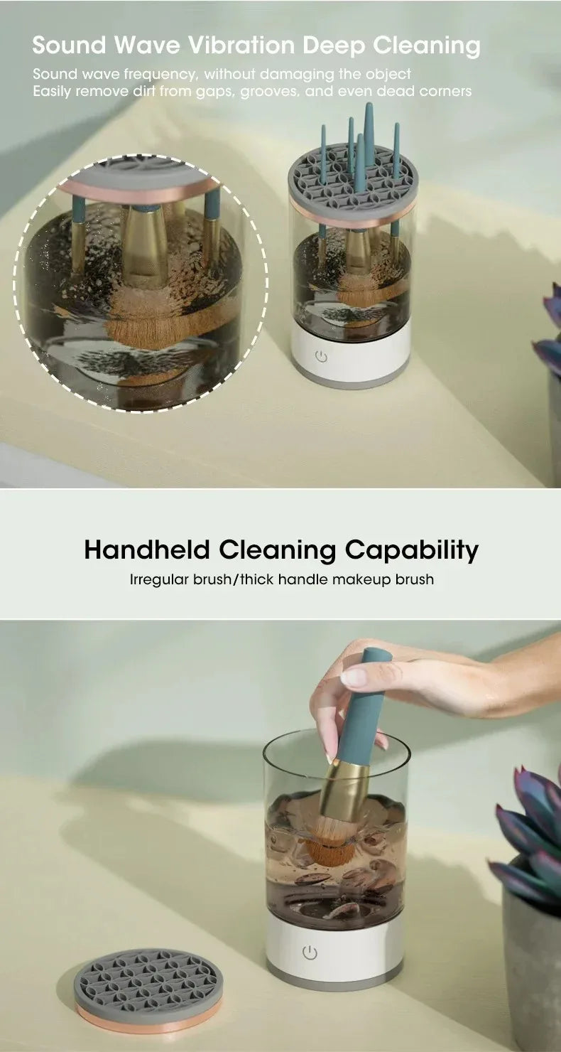 Azylo Smart Electric Automatic Makeup Brush Cleaner & Dryer