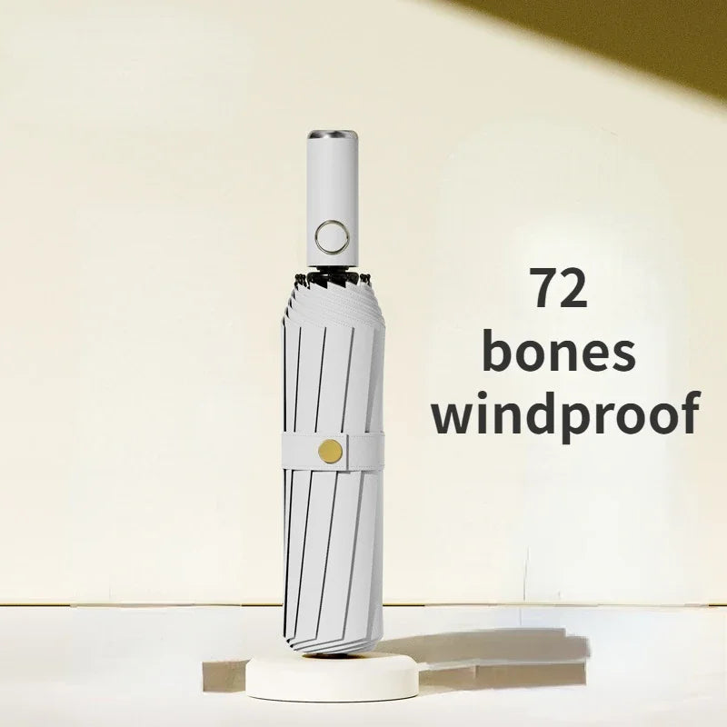 Azylo 72-Bone Hyper-Reinforced Automatic Windproof Umbrella