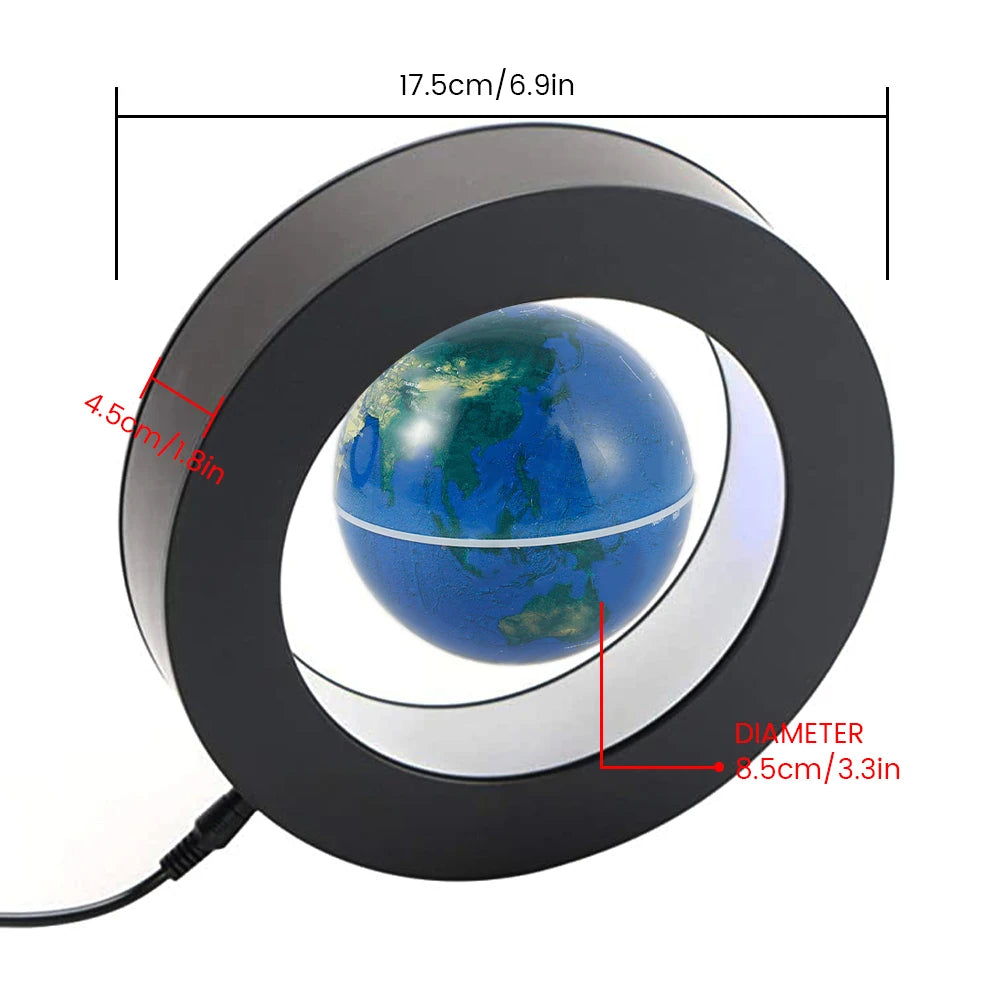 Azylo Smart Magnetic Levitation Floating Globe LED Lamp