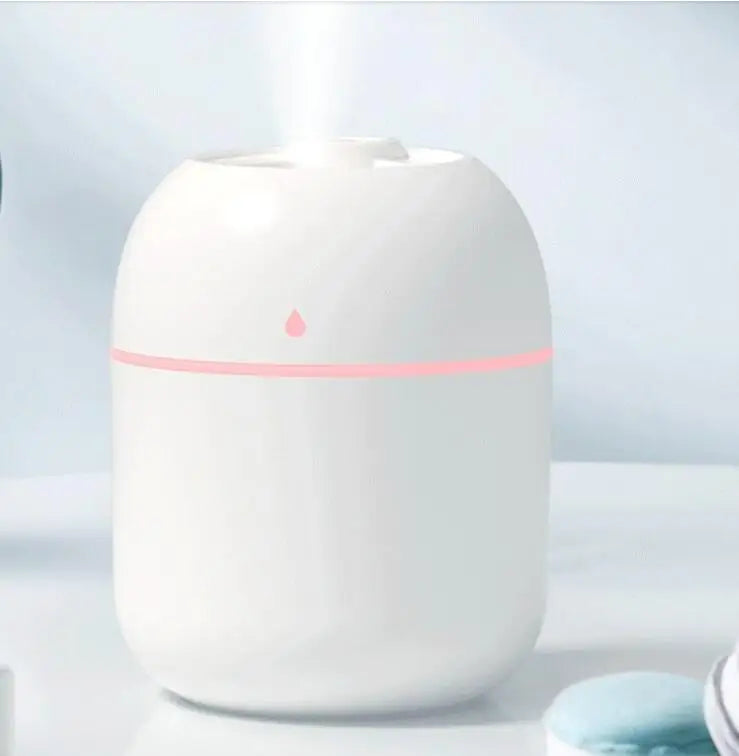 Azylo Mini Portable USB Air Humidifier & Color LED Diffuser (250ml)
