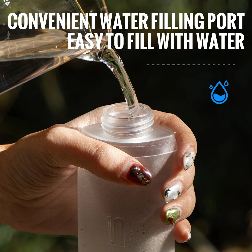 Azylo Ultra-Light TPU Collapsible Soft Flask (Running & Travel Water Bottle)