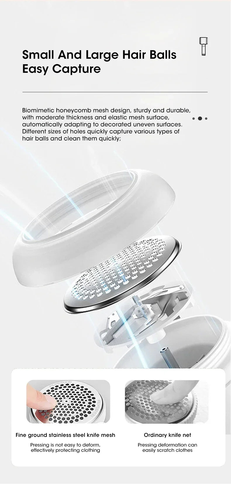 Azylo Electric Digital Lint Remover & Fabric Shaver