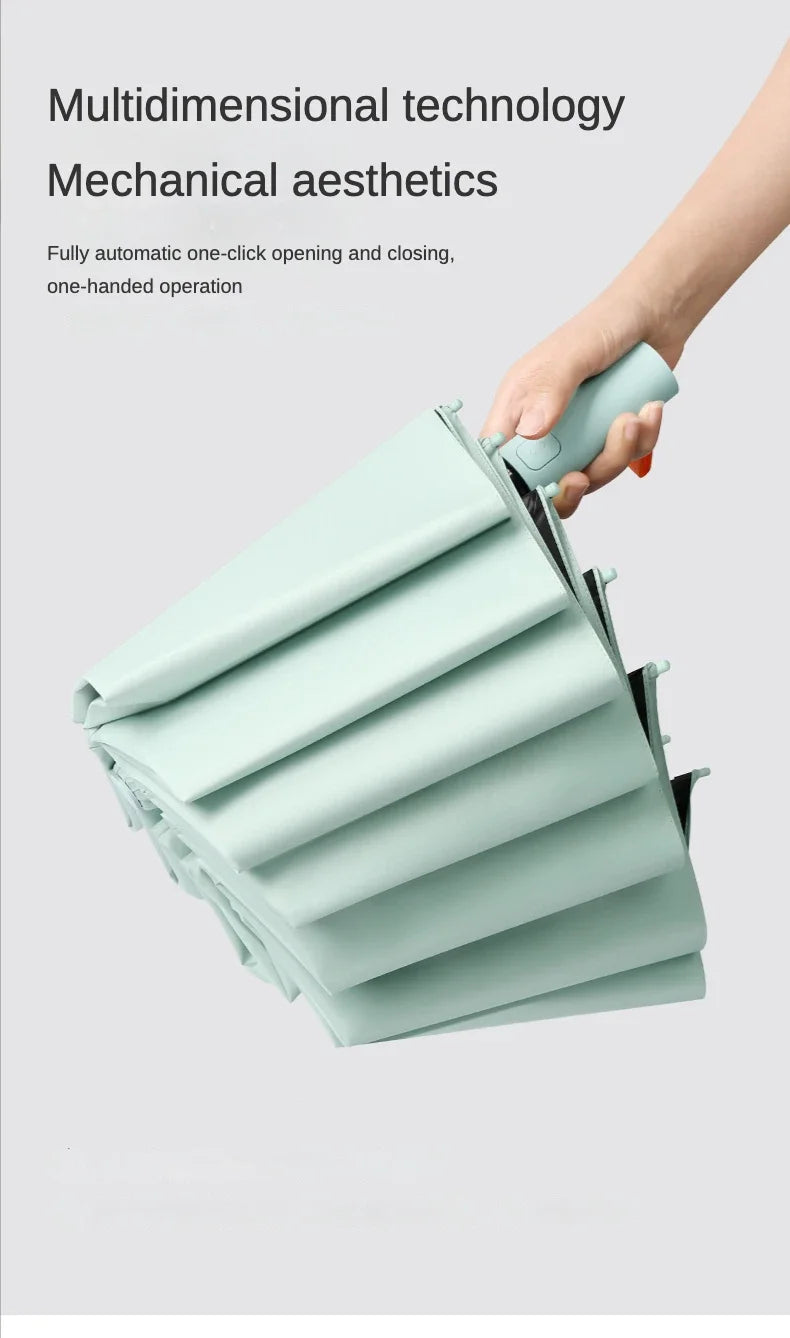 Azylo 72-Bone Hyper-Reinforced Automatic Windproof Umbrella