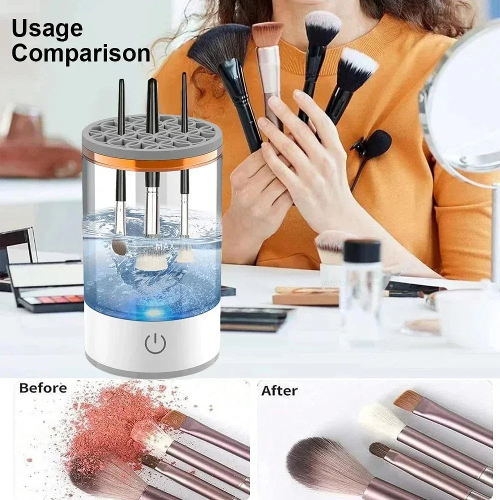 Azylo Smart Electric Automatic Makeup Brush Cleaner & Dryer