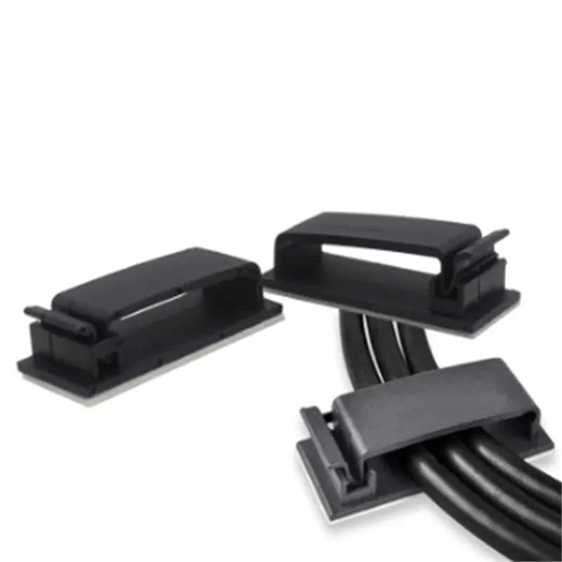 Azylo Self-Adhesive Cable Fixing Clips & Wire Organizer Buckles