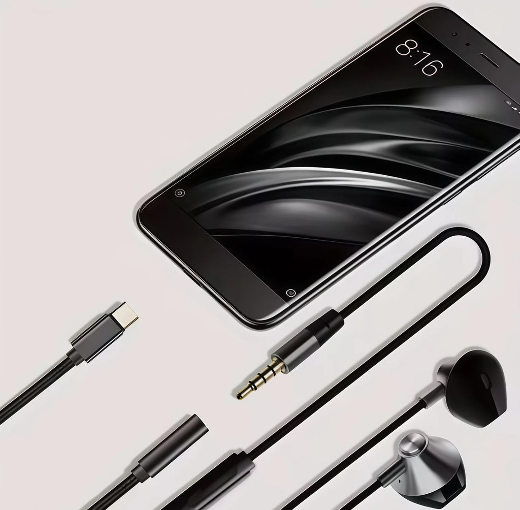Azylo Universal USB-C to 3.5mm Headphone Jack Adapter Dongle