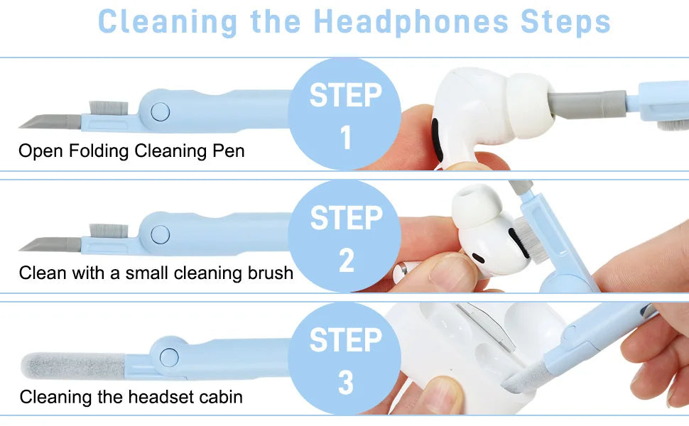Azylo 7-in-1 Pocket Tech Cleaning Pen