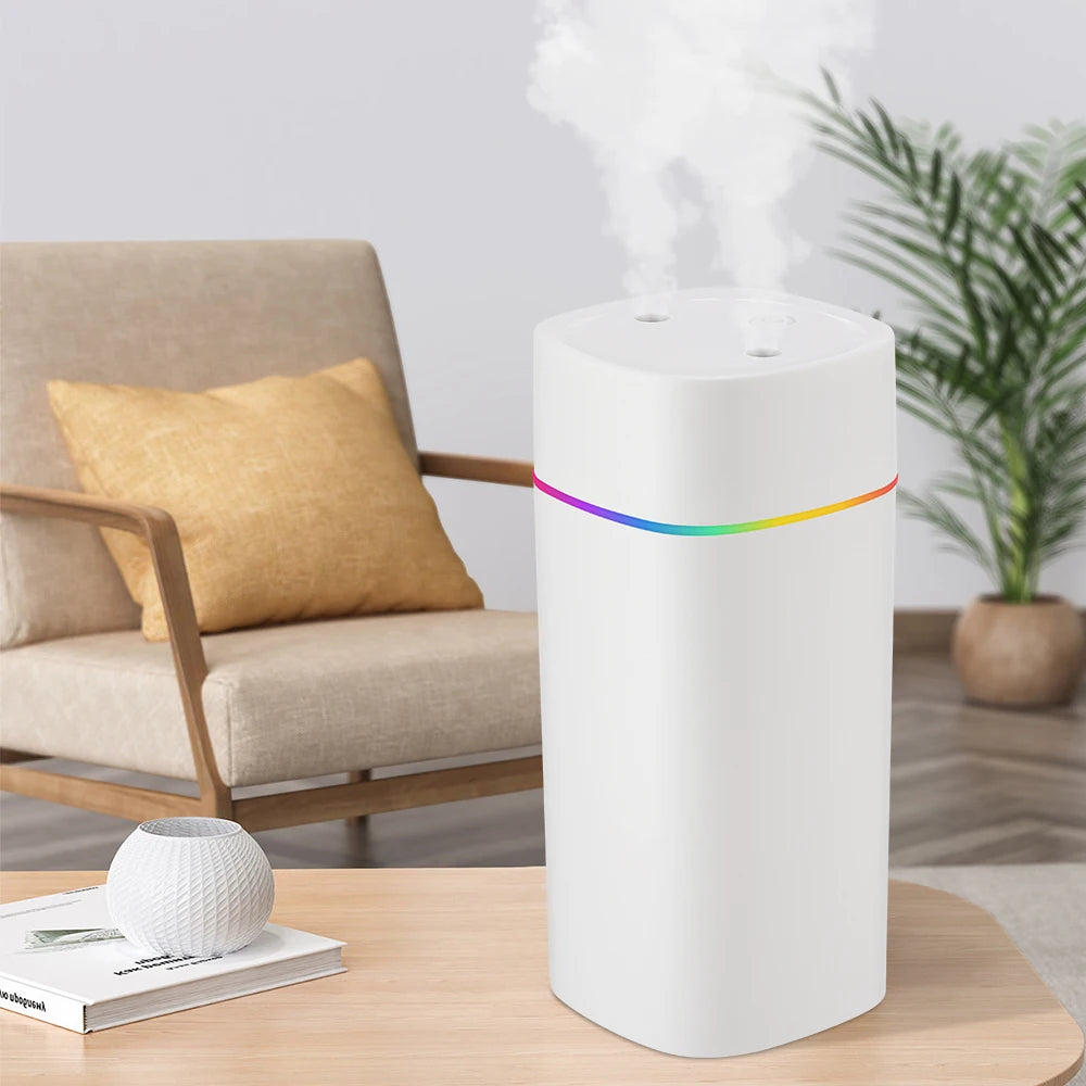 Azylo 600ml Dual-Port Smart Air Humidifier & Aroma Diffuser