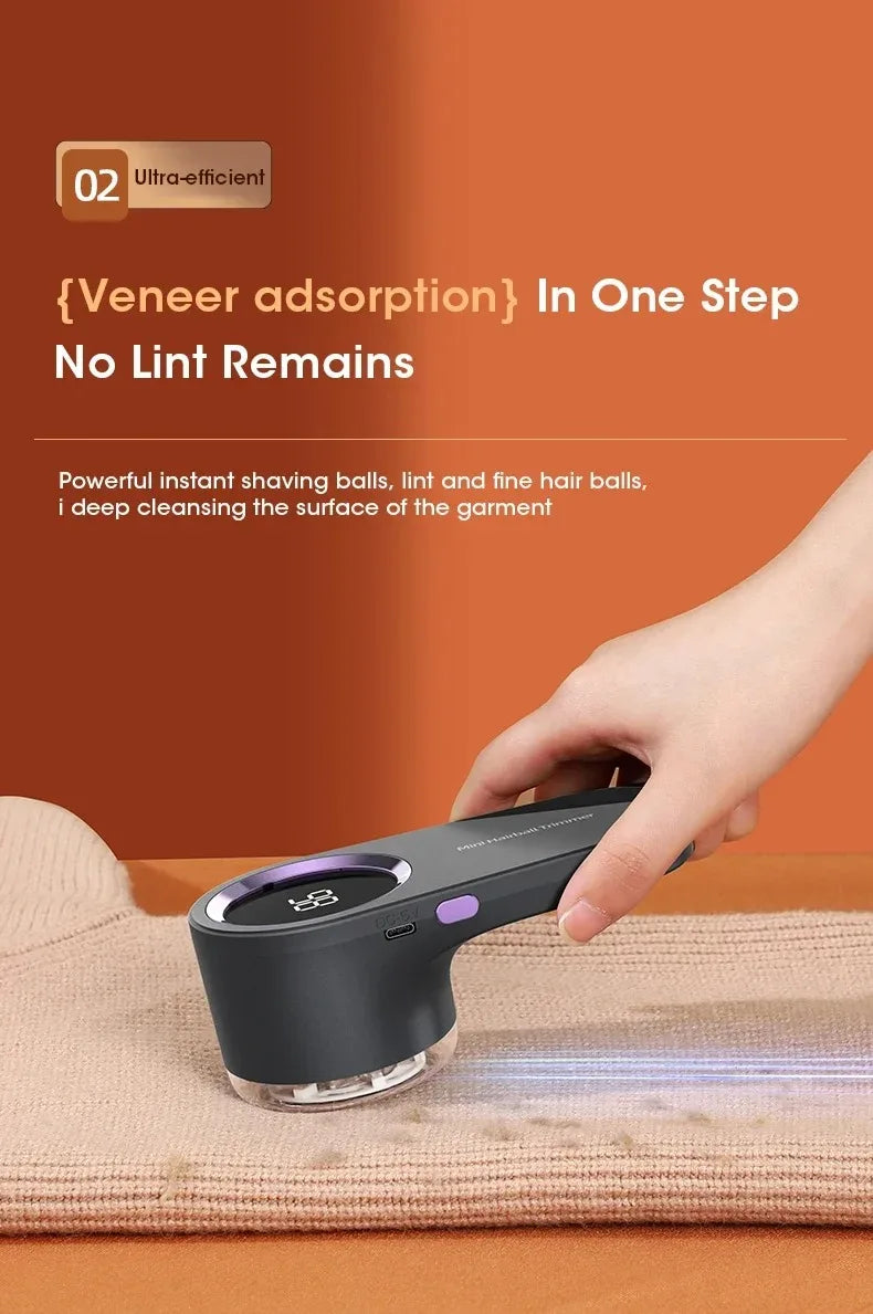 Azylo Pro Rechargeable Electric Lint Remover & Fabric Shaver