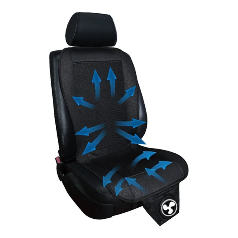 Azylo Ultra-Breathable 3D Mesh Car Seat Cooling Pad & Ventilation Cushion