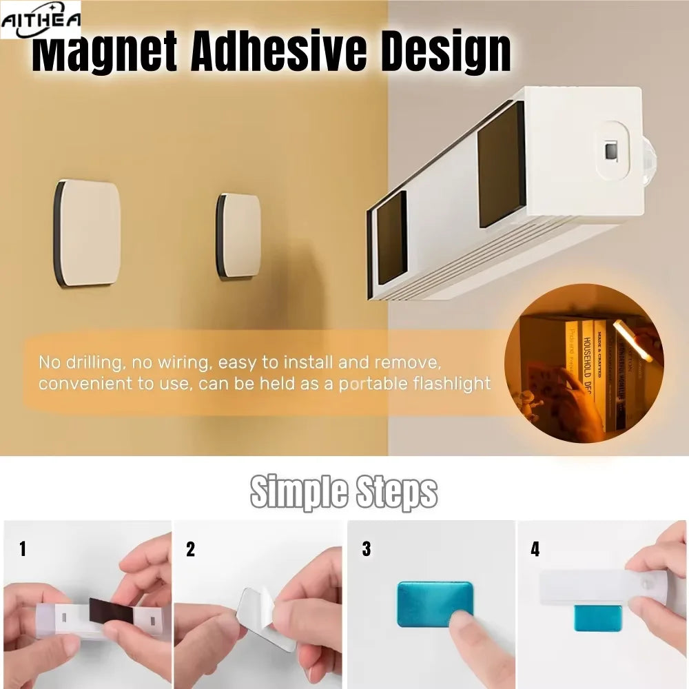 Azylo Magnetic Wireless LED Motion Sensor Night Light