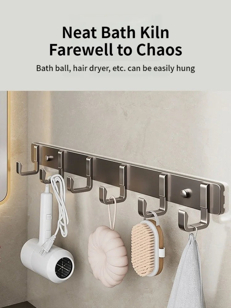 Azylo Heavy-Duty Aluminum Alloy Wall-Mounted Coat & Robe Hook